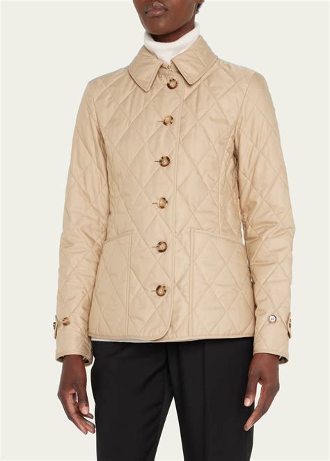 burberry quilts &|burberry fernleigh diamond quilted jacket.